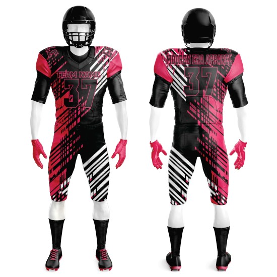 New High Quality Reversible Sublimated American Football Jersey Custom Adult Youth American Football Uniforms Sets