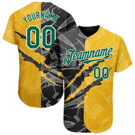 Custom Logo 3D Pattern Embroidery Name & Number Print Breathable OEM Sublimated Baseball Jersey