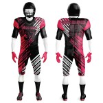 Wholesale Men Sublimation Embroidered Pro Quality Polyester Sublimation American Football Uniforms