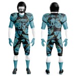 Tackle Twill Embroidered Sublimated American Football Jersey Short Uniform Sets Youth American Football Uniforms for Team Sets