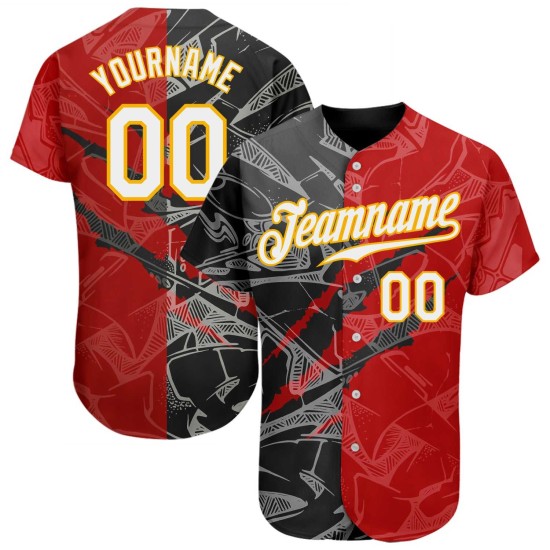 Custom Logo 3D Pattern Embroidery v Neck Designer Brand Sublimated Uniform Jackets Football Baseball Jerseys