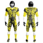 100% Polyester spandex American Football Shirt Uniform High Quality Sublimation American Football Uniforms sets