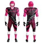 Tackle Twill Embroidered Sublimated American Football Jersey Short Uniform Sets Youth American Football Uniforms for Team Sets