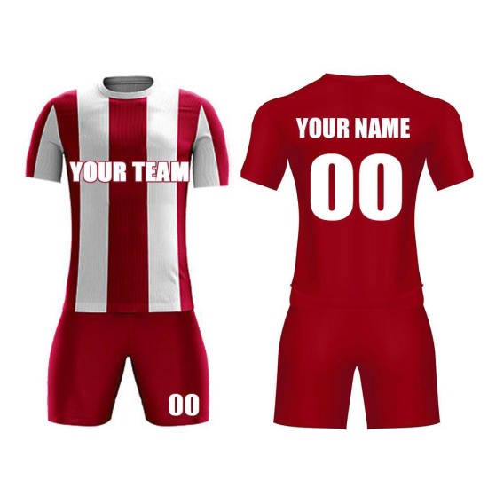 25/26 Thai Quality Soccer Uniform Football Jersey Kits 100% Polyester Sublimation Factory Wholesale Soccer Wear Soccer Jerseys