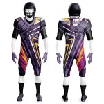 Durable ODM & OEM Genuine Material Sublimation American Football Uniforms 100% Polyester Tackle Twill Sets
