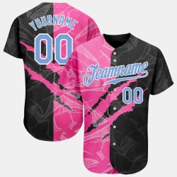 Custom Logo 3D Pattern Top Quality Custom Baseball Jersey Sublimation Embroidery Available Sublimation Baseball Jersey