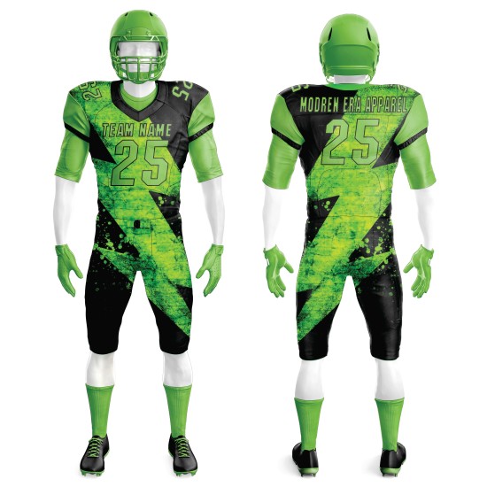 Durable ODM & OEM Genuine Material Sublimation American Football Uniforms 100% Polyester Tackle Twill Sets