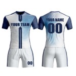 High Quality Men's Football Kits Soccer Custom Name Football Team Jersey Design Models Full Set Sublimation Soccer Uniforms